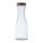 Üvegkancsó parafadugóval, 1000 ml