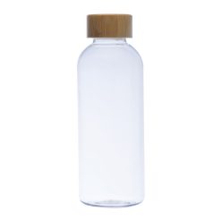 RPET ivópalack bambusz fedéllel, 600 ml